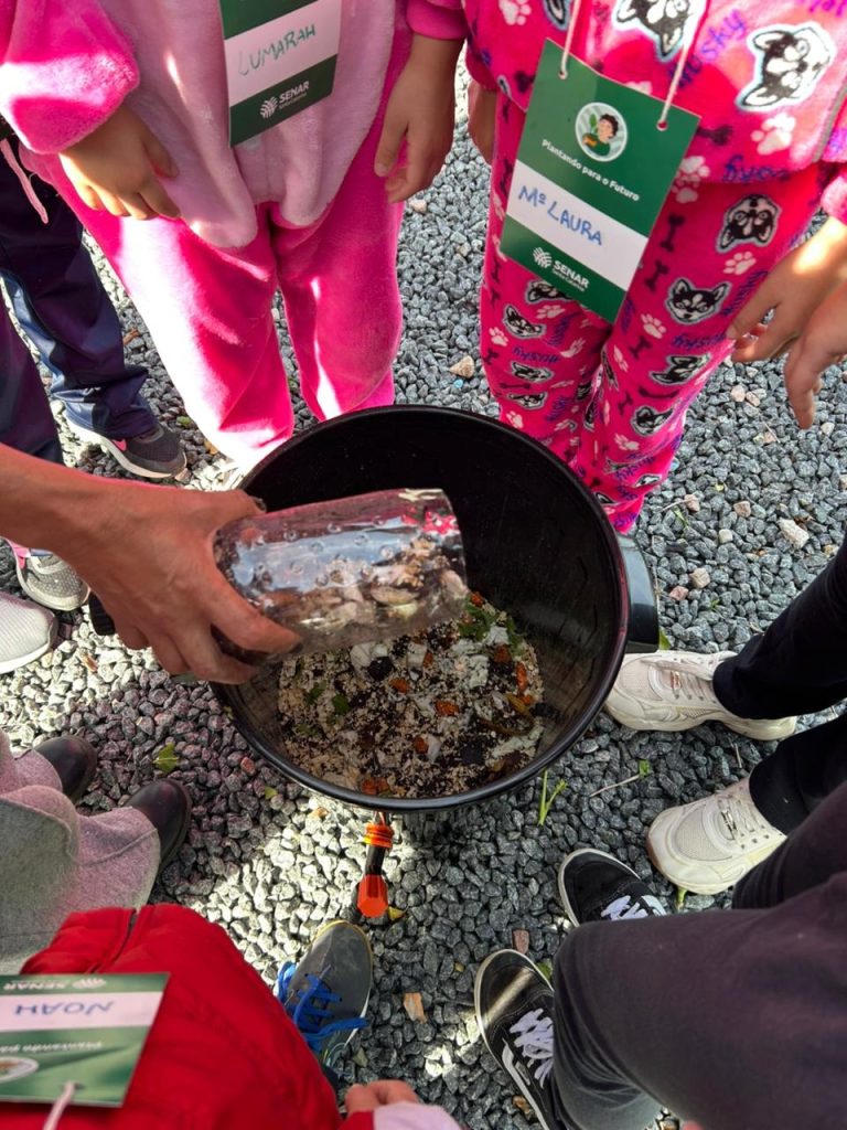 Projeto Horta nas Escolas leva aprendizado sobre sustentabilidade e alimentação saudável para estudantes da rede municipal